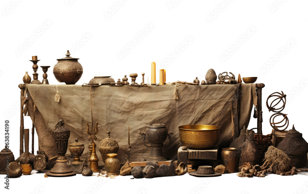 Bazaar Image of Ancient Artifacts transparent PNG