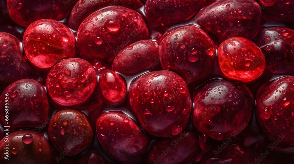 Garnet  stone mineral background