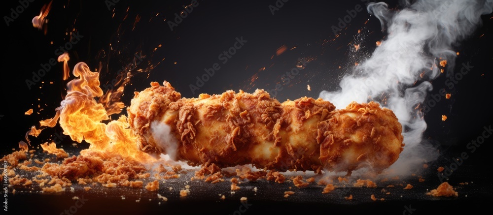 Explosive picture of a cock