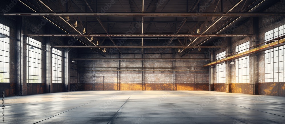 Inside storage facility