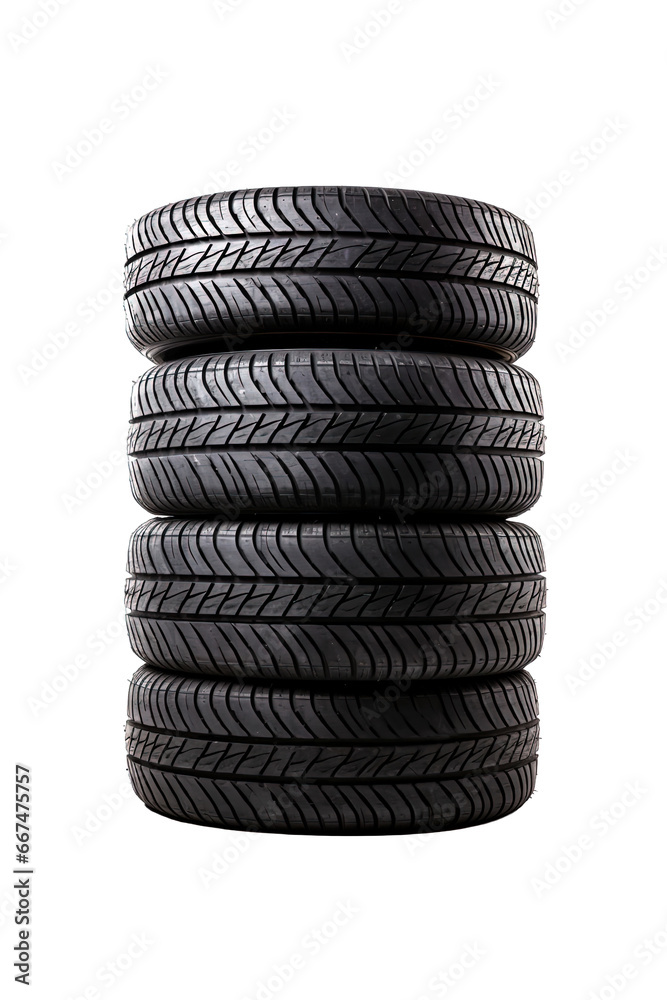 Stack Of Tire