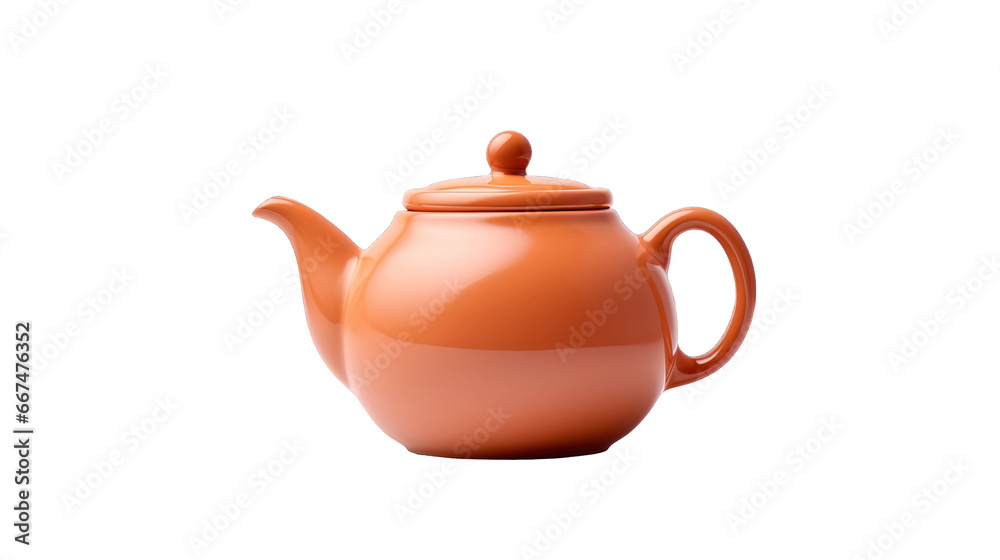 teapot isolated on white