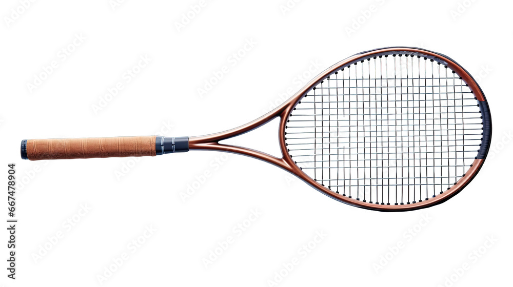 Tennis Racket Isolated