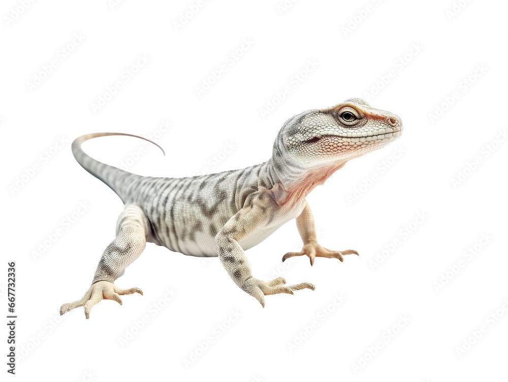 lizard isolated on a transparent background PNG, Generative Ai