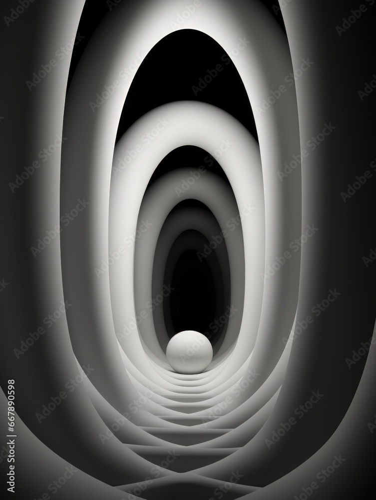 Abstract black 3D background