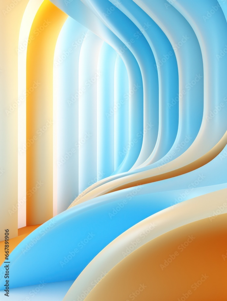 Colorful 3d abstract background