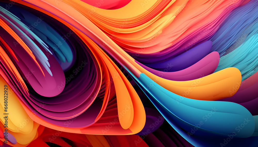 abstract colorful background,  Abstract organic colorful lines background wallpaper 