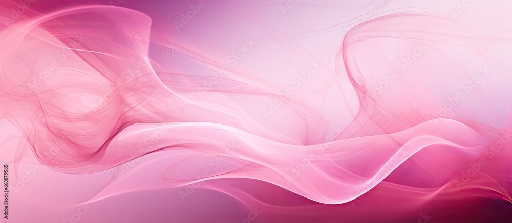 Abstract background featuring a pink smoke like illumination