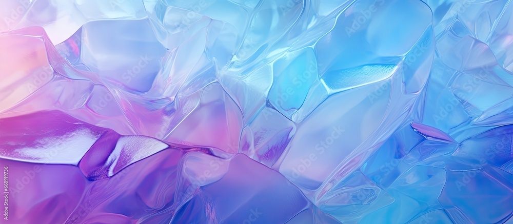 Vibrant ice fantasy backdrop