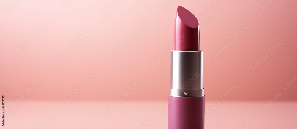 A close up of lipstick in a studio setting