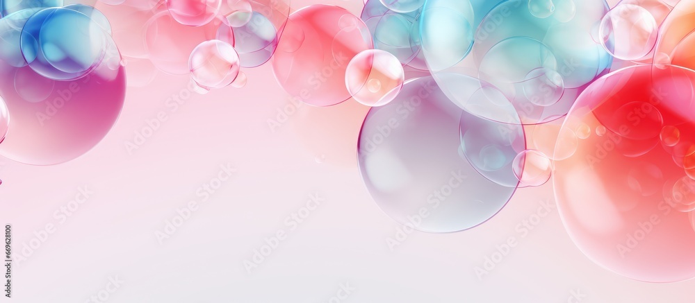 Bubble backdrop