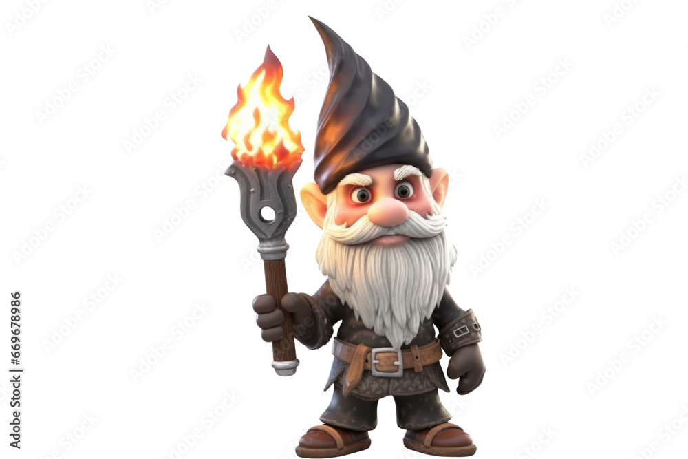 Mysterious Wonderland 3D Gothic Gnome