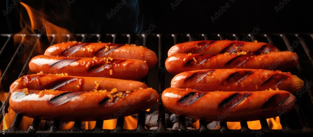 Grilled hot dogs that are tasty and fresh