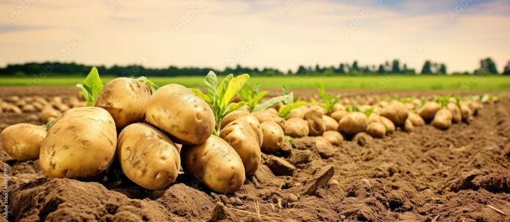 Field potatoes