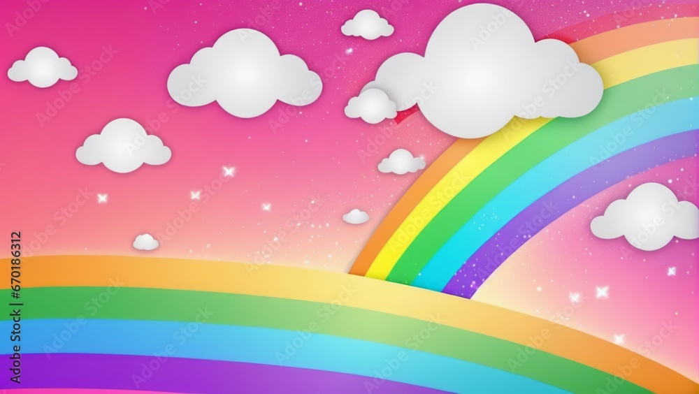 Rainbow themed background/wallpaper