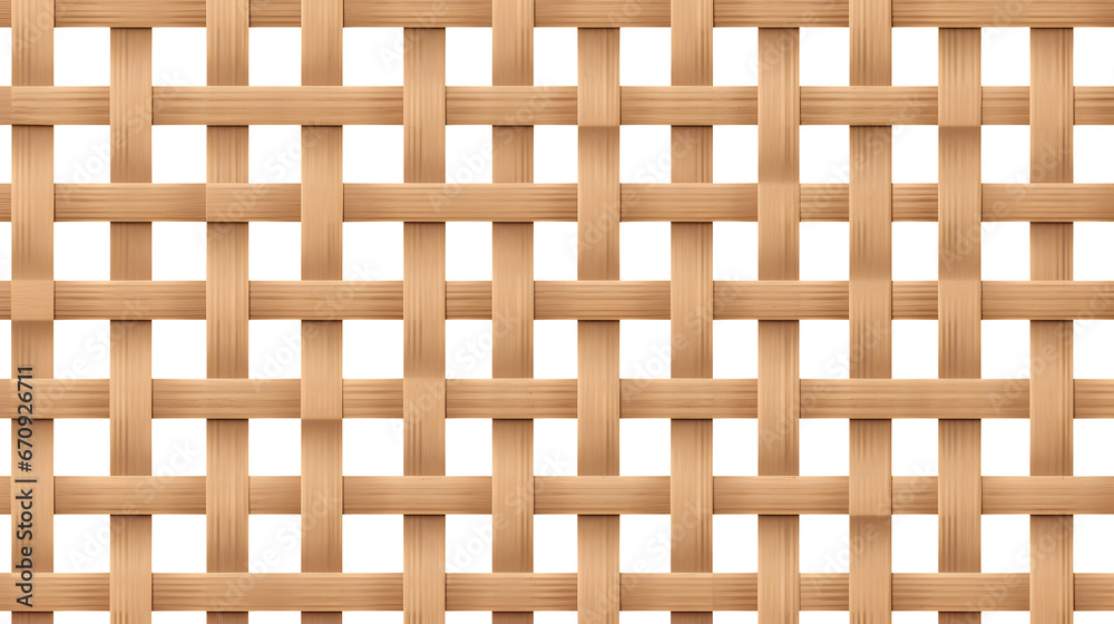 wooden fence background, Seamless square grid wood lattice texture