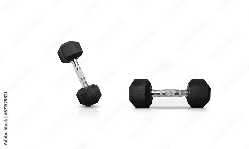 steel dumbbell PNG transparent