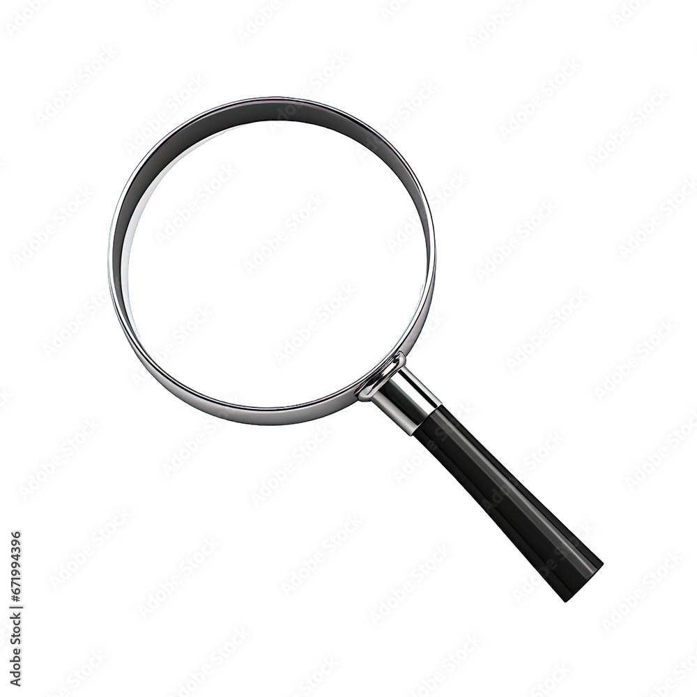 Magnifying Glass Isolated