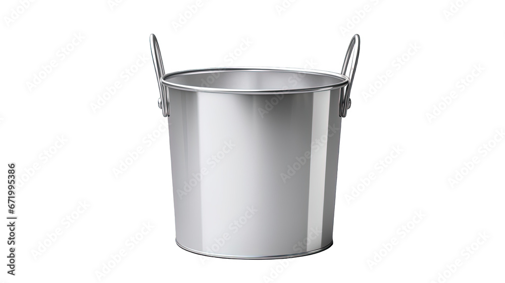 metal bucket with handle