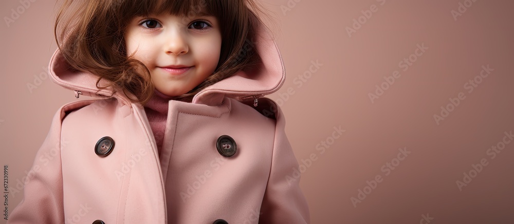 Coat for a young female