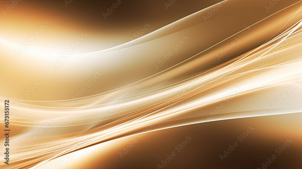 luxury golden color Abstract wave background. Abstract soft color waves, 