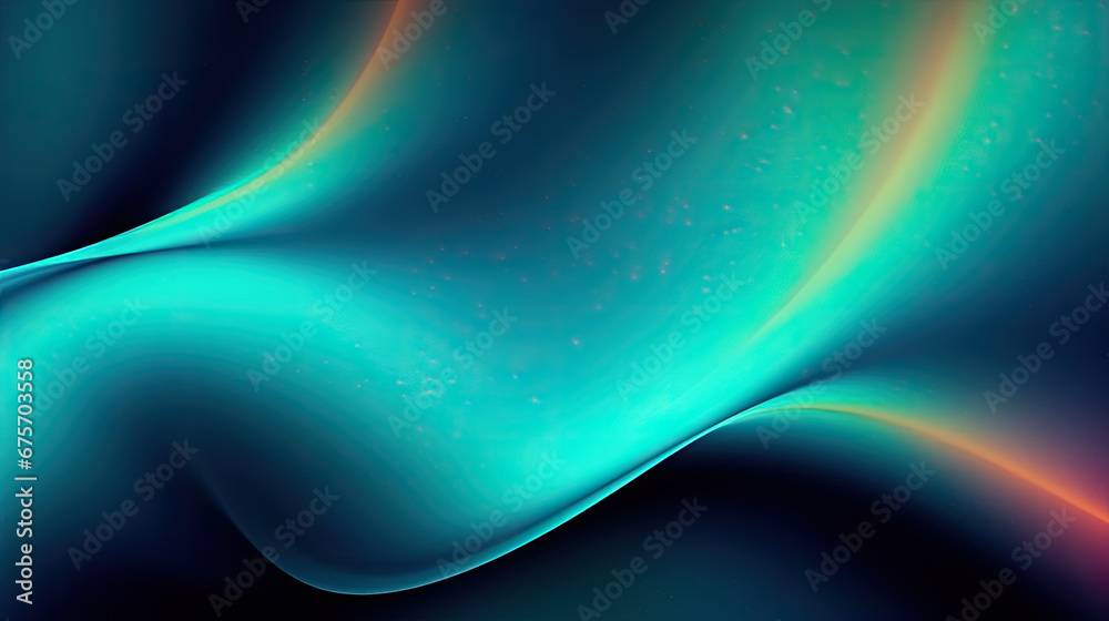 Abstract dark background. Silk satin fabric. green tael color. Elegant background with space for design. Soft wavy folds Abstract Background with 3D Wave Bright green ,Christmas, birthday, anniversary