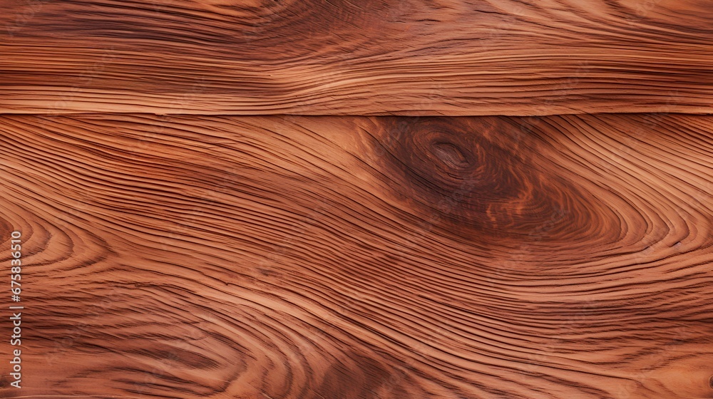 A detailed closeup of a wood texture, showcasing the intricate grain patterns, knots, and natural imperfections. Highlighting the unique characteristics of the woods surface.