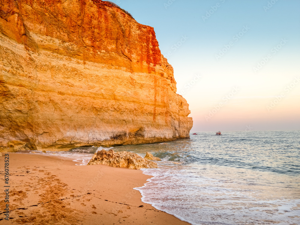 Benagil beach in Algarve, Portuga