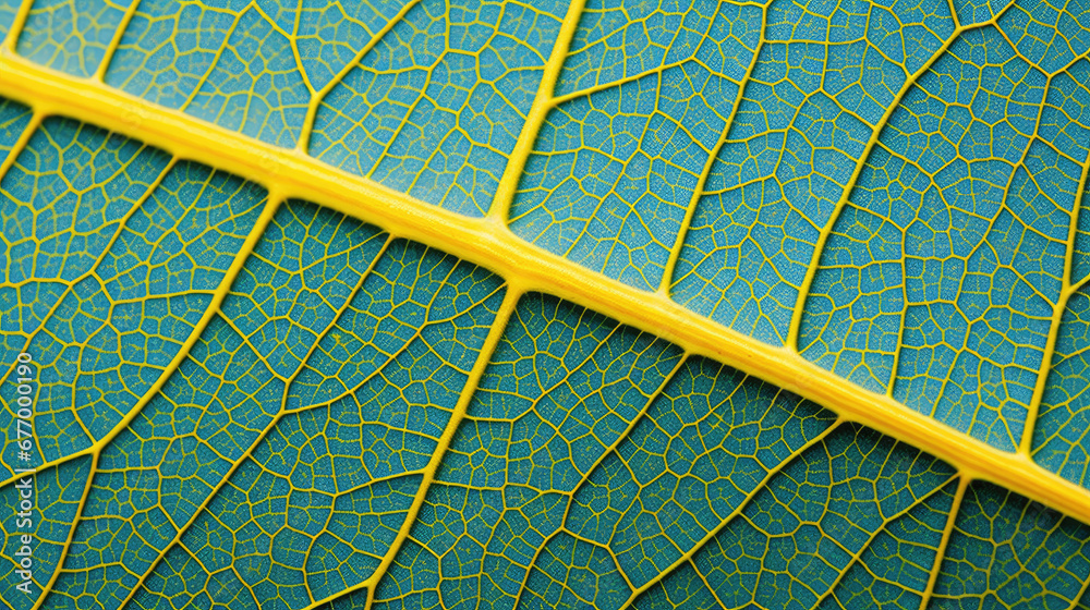 Close up of Fiber structure of  leaves texture background. Cell patterns of Skeletons leaves, foliage branches, Leaf veins abstract of Autumn , Green Leaf Texture ,Macro leaf