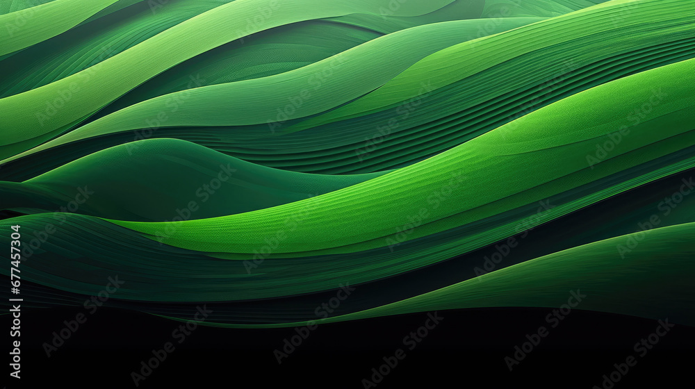 green texture, Abstract organic green lines waves as wallpaper background,  Abstract green floral background	 	 