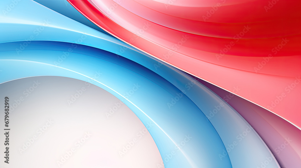 red blue abstract background, futuristic design, 3d modern technology background	 