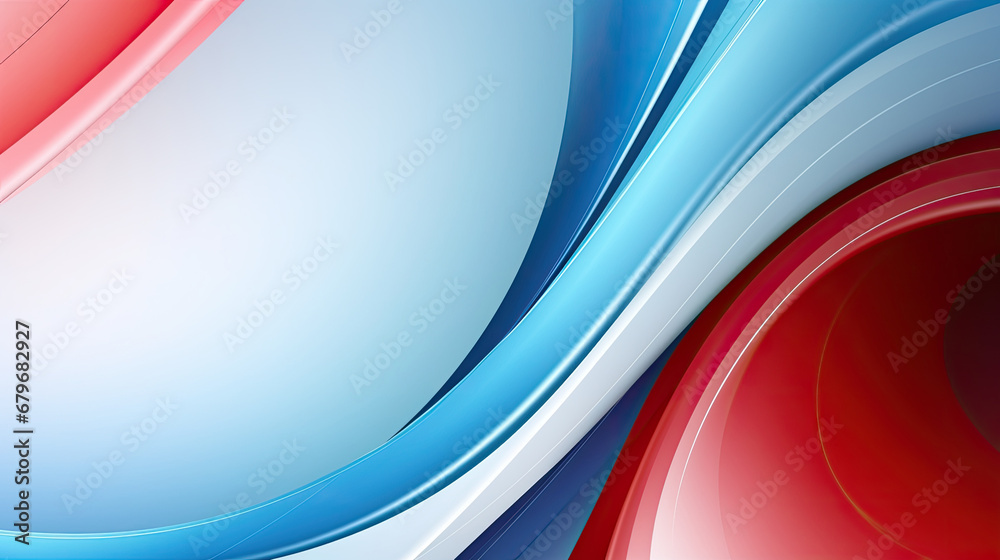 red blue abstract background, futuristic design, 3d modern technology background	 