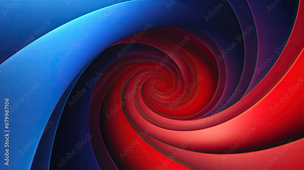 red blue abstract background, futuristic design, 3d modern technology background