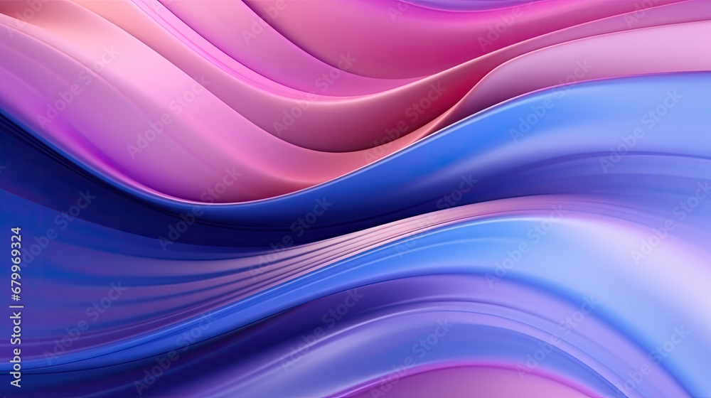 pink and blue abstract background, futuristic design, 3d modern technology background,Colorful abstract background with pink and blue shiny wavy surfaces