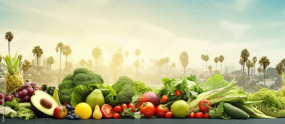 In City, agriculture embraces the tropical climate to produce a variety of healthy and organic ingredients such as green vegetables, tomatoes, avocados, and cactus. The vibrant colors and textures of