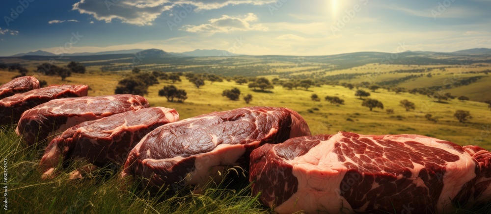 In the vast green pastures of an Australian farm, premium Wagyu and Angus cattle graze under the summer sun, preparing to yield exquisite meat for export to China and Africa.