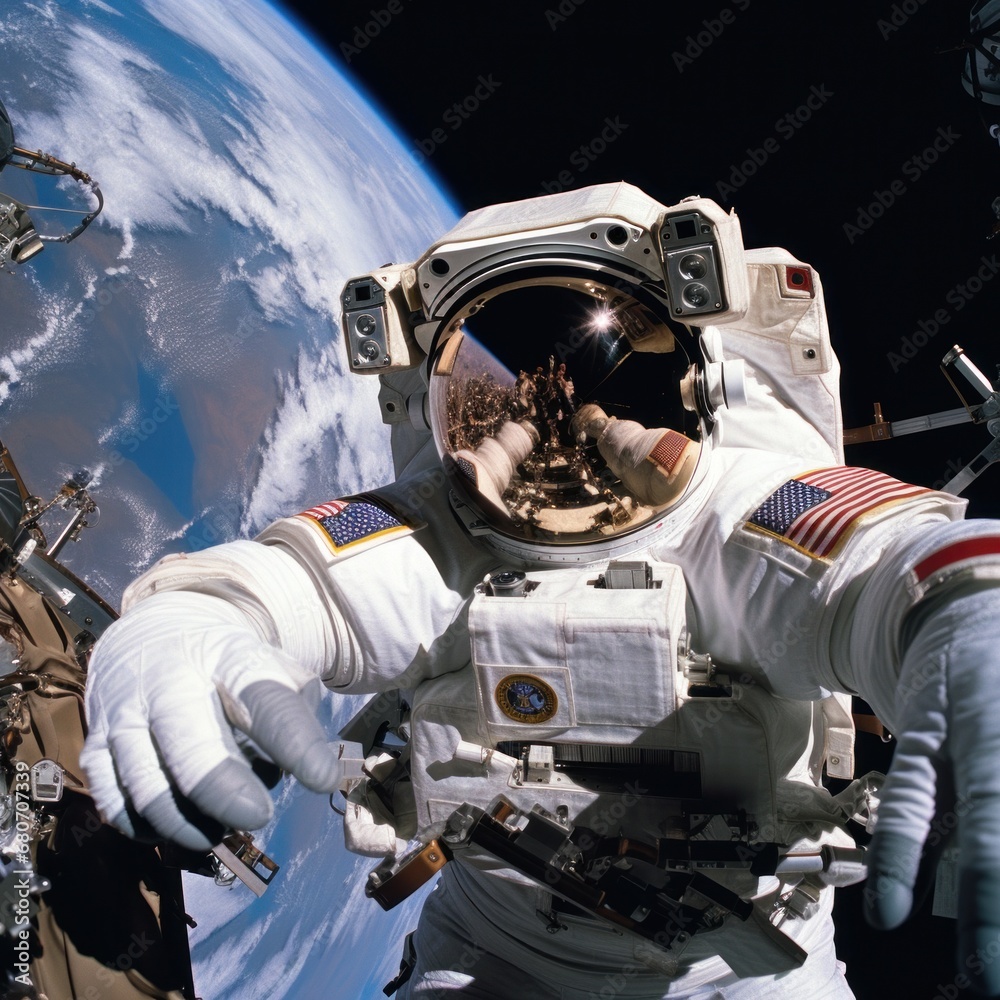 Astronaut conducting experiments in zero gravity, emphasizing the importance of research and discovery in space exploration